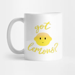 Got Lemons? Deliciously Cute Smiley Happy Face Fruit Mug